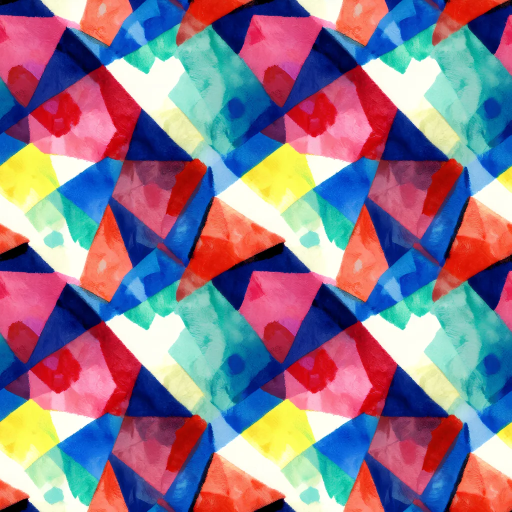 The Chromatic Collage pattern