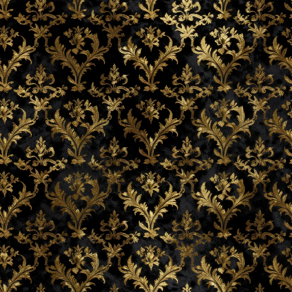The Gilded Damask pattern