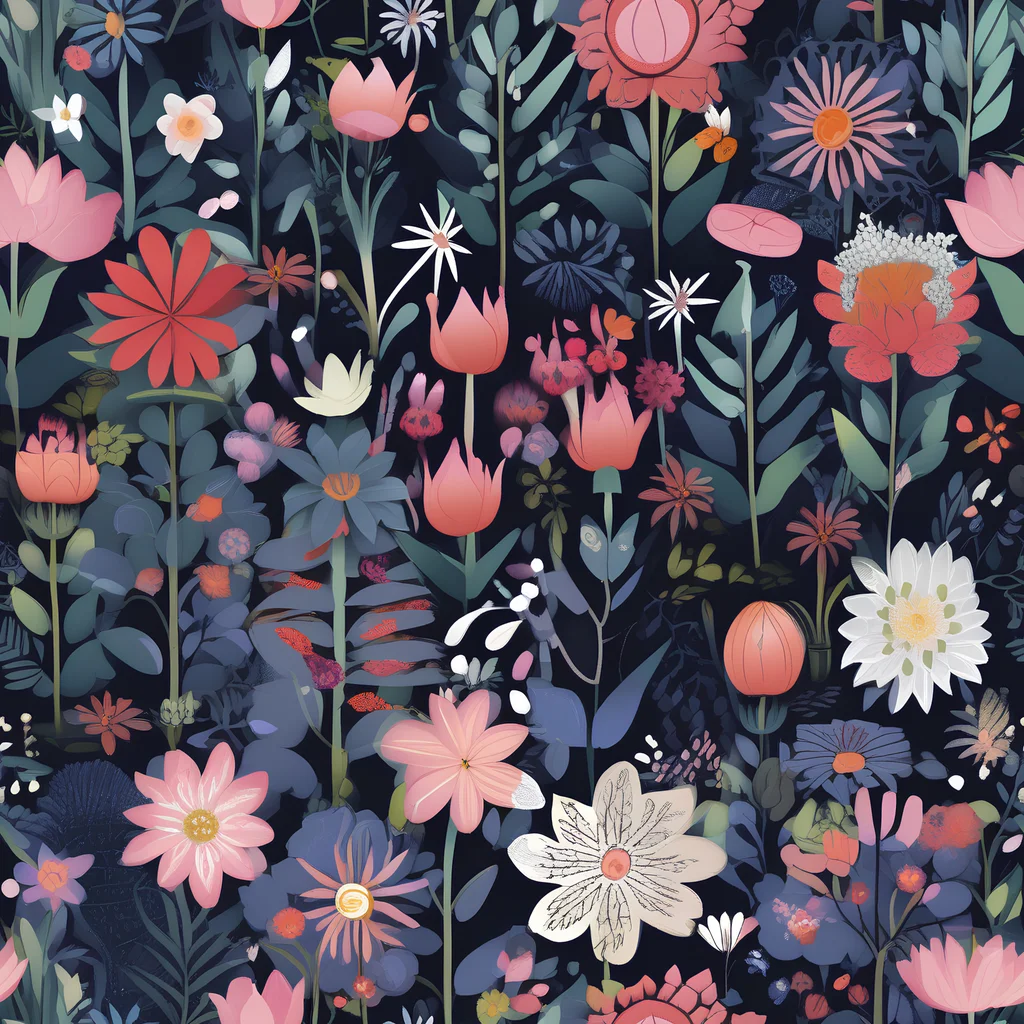 The Twilight Bloom pattern
