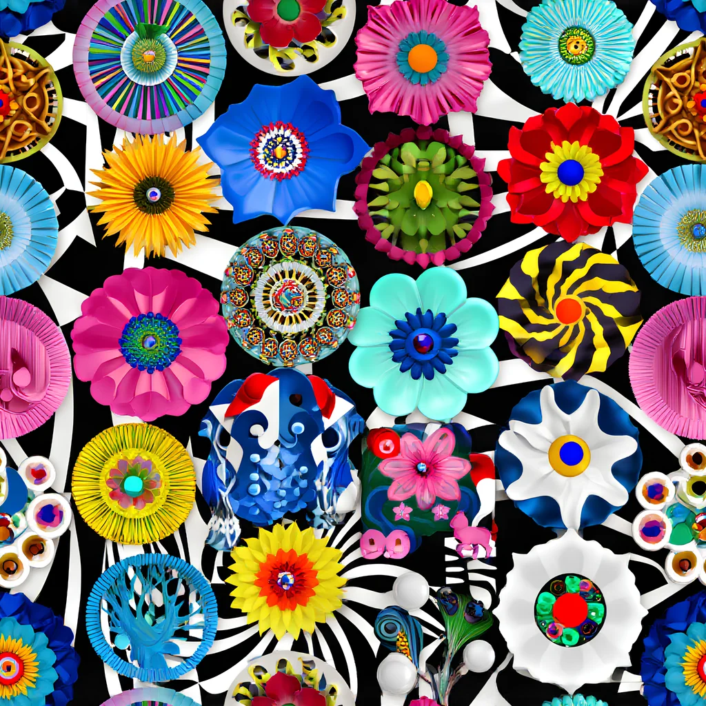 The Chromatic Carnival pattern