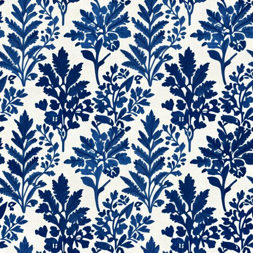 The Blue Garden Ledger pattern