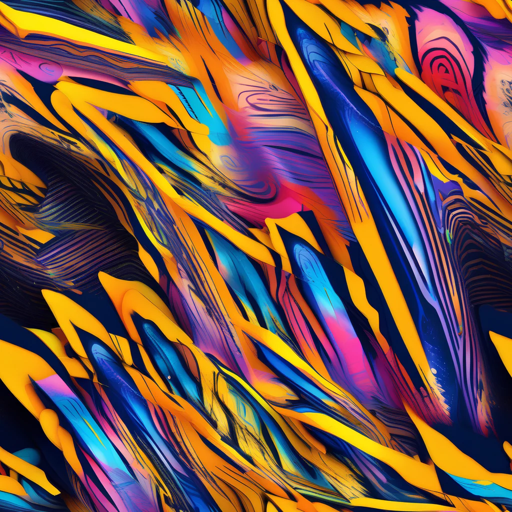 The Electric Saffron pattern