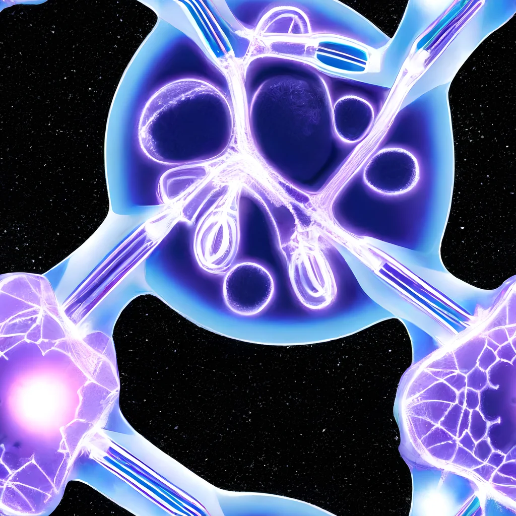 The Neon Cellscape pattern