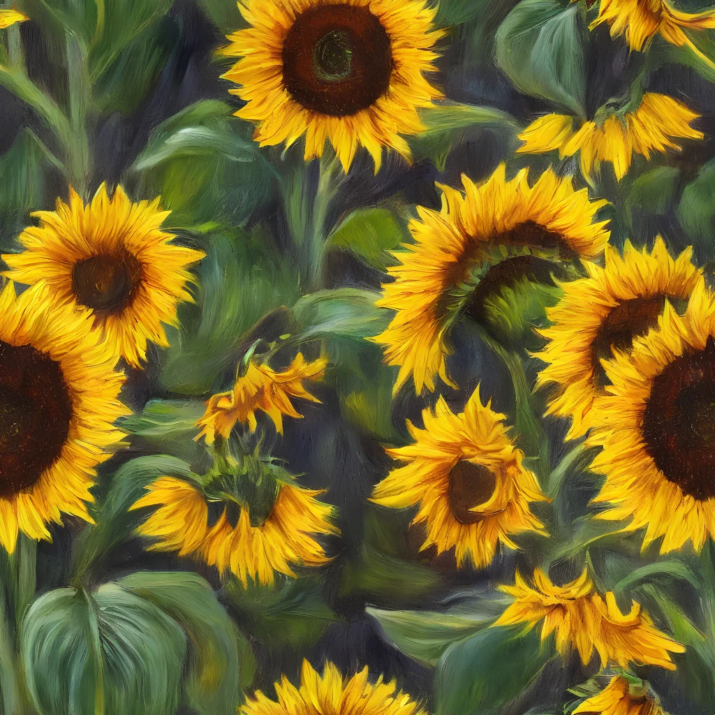 The Sunflower Nocturne pattern